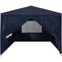 vidaXL Cloris DesignMöbel Pavillons & Partyzelte - Blau Partyzelt 3x3 m Blau Schlichtes3771695