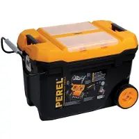 Perel OMTC28, Polycarbonat, Gummi, Stahl, Schwarz, Gelb, 670 mm, 420 mm, 400 mm, 5,55 kg