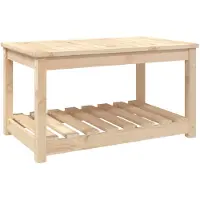 Syfax Gartentisch 82,5x50,5x45 cm Massivholz Kiefer