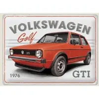 Nostalgic Art Original VW Golf GTI Blechschild Retro Nostalgie Z 093138