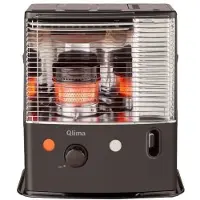 Qlima R7327SC-2 - Kaminofen de Ölheizung, mit CO2-Schutz de und Leistung de 2,7 kW, netzunabhängige Öfen