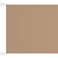 Syfax Senkrechtmarkise Taupe 140x800 cm Oxford-Gewebe