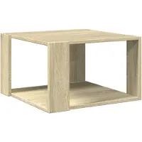vidaXL Couchtisch Sonoma-Eiche 51,5x51,5x30 cm Holzwerkstoff