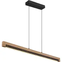 Globo Lighting Hängeleuchte Metall schwarz matt, LED
