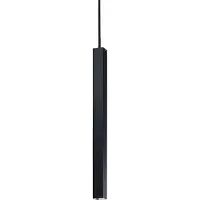 Ideal Lux LED Hängelampe Ultrathin Klein Quadratisch Schwarz 194202 Eckig