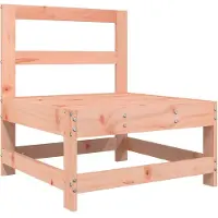 vidaXL Garten-Mittelsofa Massivholz Douglasie