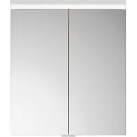 Burgbad Lin20 Spiegelschrank LED-Beleuchtung,2 Türen, 600x700x170mm