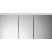 Burgbad Lin20 Spiegelschrank LED-Beleuchtung,3 Türen, 1400x700x170mm