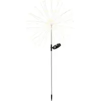 Lumineo Solar-Gartenleuchte, Stern, 90 cm, eingeschlagen