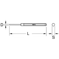 Ks Tools 963.2592 Splinttreiber