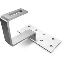 K2 Systems 1000764, Montageadapter, Edelstahl, Schienenmontiert, 1,27 kg, 16 Stück(e)