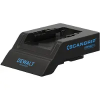 SCANGRIP DeWalt Connector, Anschlussmodul, Schwarz, DEWALT 18 V/20 V, Rheinland, 110 g, 110,1 mm