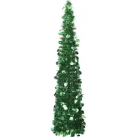 Syfax Künstlicher Pop-Up-Weihnachtsbaum Grün 180 cm PET