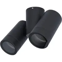 HOFTRONIC™ LED Deckenleuchte 2-flammig GU10 IP65 Schwarz