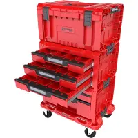 Qbrick System Pro Schublade Workshop Set 4 Rot Ultra Hd Custom
