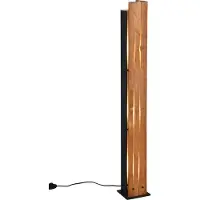 TRIO Stehlampe aus Holz Karuni