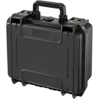 PLASTICA PANARO MAX 300 wasserdichter und staubdichter Koffer in schwarz IP 67
