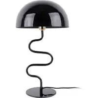 Leitmotiv - Tischleuchte Twist - Schwarz - 31x31x54cm Tischlampe - Nachttischlampe, Wohnzimmer, Schlafzimmer