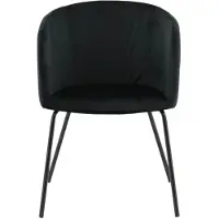 Ebuy24 Stuhl Berit Schwarz