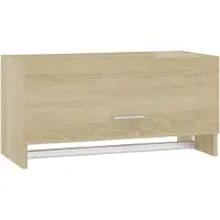 Syfax Kleiderschrank Sonoma-Eiche 70x32,5x35 cm Holzwerkstoff
