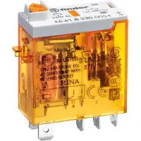 Finder Industrielles Miniaturrelais 16A 230VAC AgNi Kontakt - 46.61.8.230.0040