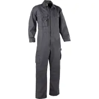 Dassy Nimes BW Overall mit Kniepolstertaschen ZEMENTGRAU Gr.XL Länge: STANDARD