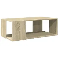 vidaXL Couchtisch Sonoma-Eiche 89,5x48x30 cm Holzwerkstoff