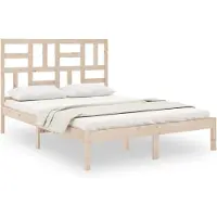 Syfax Massivholzbett ohne Matratze 140x200 cm