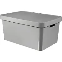 Keter Infinity 45L gray container with lid