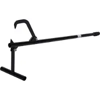Wiltec Stammheber Hand 130cm für Baumstämme bis Ø35cm mit großer Hebelwirkung schont die Kettensäge, Fällhilfe mit Haken