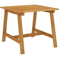 Syfax Garten-Esstisch 88x88x74 cm Akazie Massivholz
