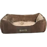 Scruffs & Tramps Haustierbett Chester Größe L 75 x 60 cm Braun 1167