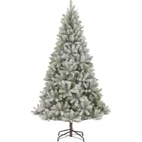 Black Box Trees Nagoya Künstlicher Weihnachtsbaum - H180 x Ø108 cm - Grün mit Frost-Optik