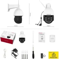 Foscam SD4H, IP-Sicherheitskamera, Draußen, Kabellos, Extern, CE, RoHS, FCC, IP66, Wand