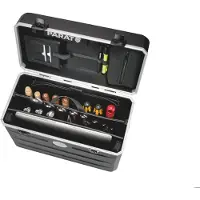 Parat LapTool - Tron-X, Karre, Schwarz, ABS Synthetik, Aluminium, 390 x 45 x 280 mm, Schockresistent