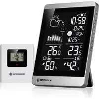 Bresser ClimateTemp NDV NEO Wetterstation Funk mit Außensensor