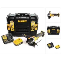 DeWalt DCG 406 P1 Akku Winkelschleifer 18V 125mm Brushless + 1x Akku 5,0Ah + Ladegerät + TSTAK