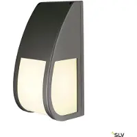 SLV Wandleuchte Keras, anthrazit, E27, IP54