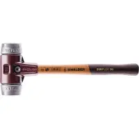 HALDER Schonhammer Durchmesser 60mm 1950g Simplex mit Schlageinsatz silber / W-Metall - 3009060