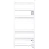Stiebel Eltron Elektrischer Handtuchheizkörper / Badheizkörper BHE 50 Plus mit LC-Display, 500 W Heizleistung, Weiß, 239141
