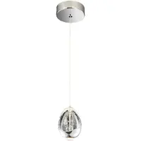 ITALUX Pendelleuchte Huelto LED Chrom IP20