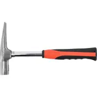 YATO YT-4563 Hammer Ziegelhammer Schwarz, Rot, Silber