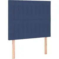 Syfax Kopfteil Blau 100 x 5 x 118/128 cm Stoff