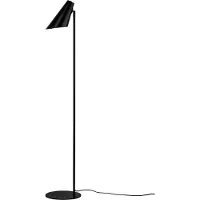 Dyberg Larsen Stehlampe Cale, schwarz, für Wohn- / Esszimmer, Metall, Skandinavisch, Stehlampe