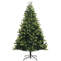 Syfax Künstlicher Weihnachtsbaum Klappbar mit Ständer 150 cm