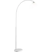Globo Lighting Stehleuchte Metall Nickel matt, 1x E27