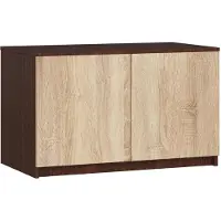 Akord Furniture Factory SP0PSYSNADVENSON010, Wenge, Garderobe, 2 Regale, 2 Tür(en), Matt, Drehtür