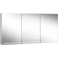 Schneider GRACE LED Spiegelschrank, 3 Türen 50/50/50cm, Anschlag li./li. u. re., 1495x120x700mm, 40