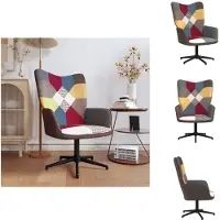 vidaXL Relaxsessel Patchwork Stoff - Sessel