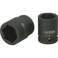 Ks Tools 515.1328, Steckschlüsselbuchse, Schwarz, 1 Kopf/Köpfe, 3/4", Metrisch, 28 mm